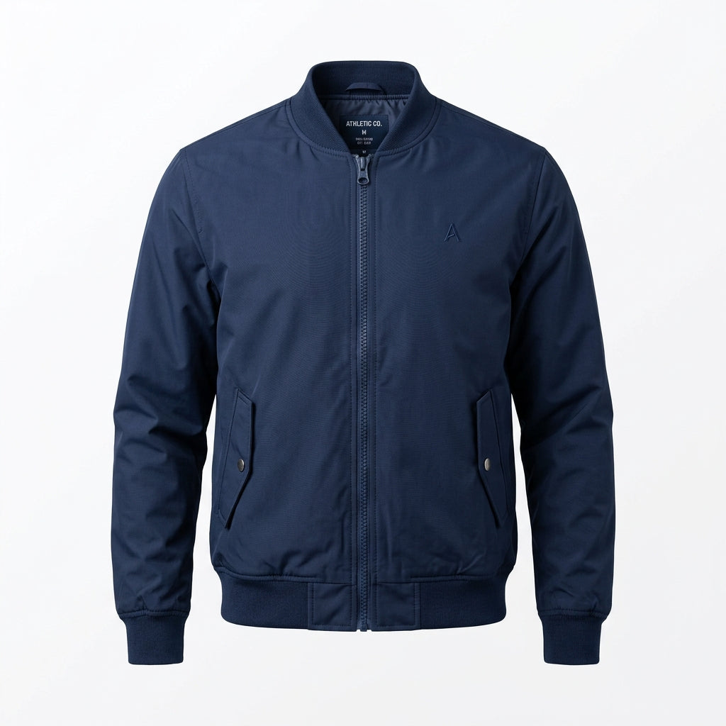 Unisex Nylon Bomber Jacket