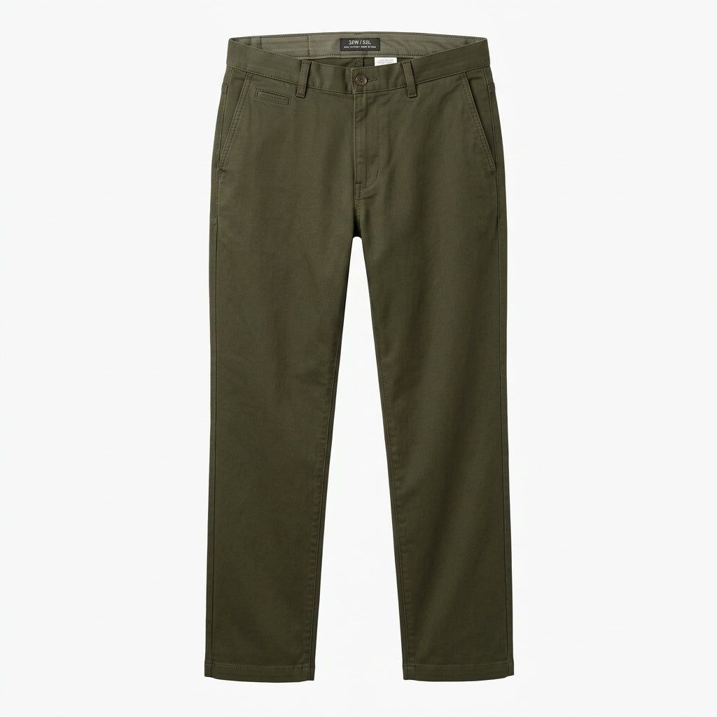 Men's Classic Straight-Leg Chinos
