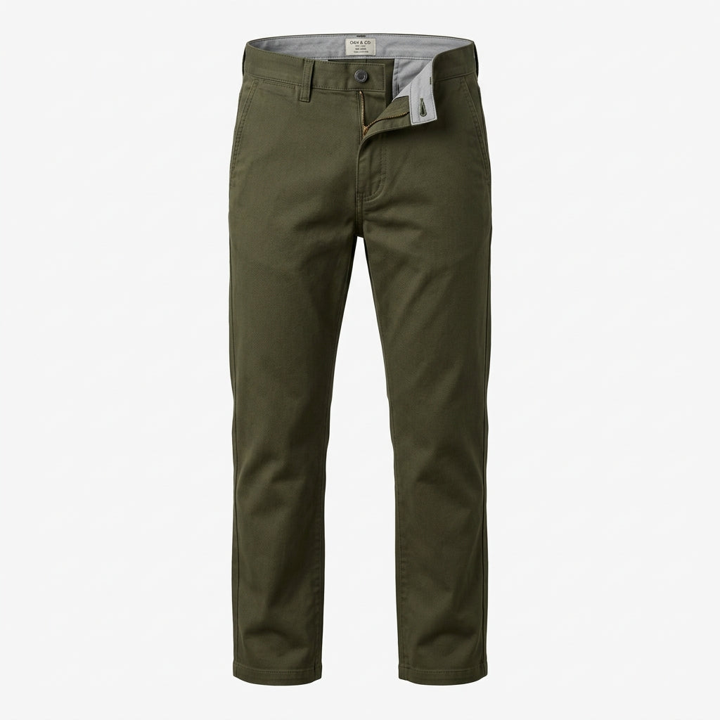 Men's Classic Straight-Leg Chinos