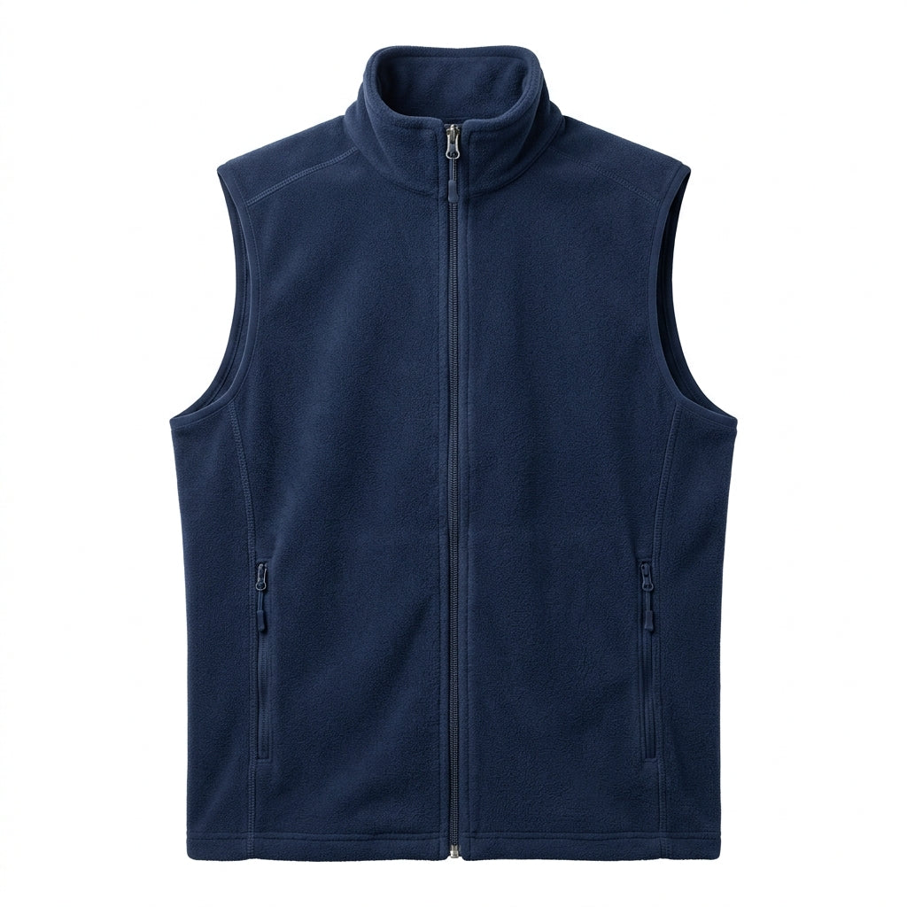 Men's Full-Zip Microfleece Vest