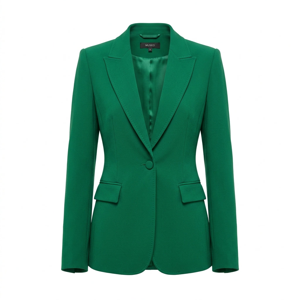 Women's Structured Tailored Blazer