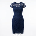 Women's Elegant Lace Cocktail Dress